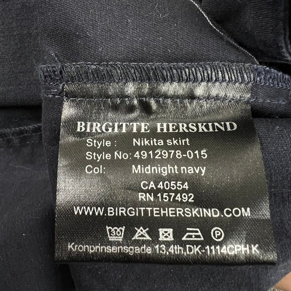 New HERSKIND Nikita Skirt Midi Maxi Column Straight Quiet Luxury Old Money Luxe - Picture 8 of 12